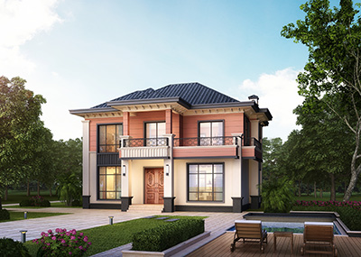 二層歐式小別墅，歐式風格，低調(diào)經(jīng)典!