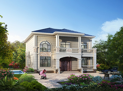 兩款二層歐式自建房，總有一款是你喜歡的！