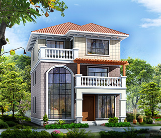 三層別墅設計圖，三兄弟一起建了三棟別墅，快來看看吧！