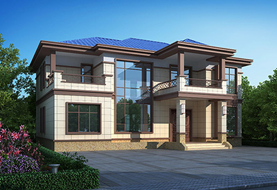 農(nóng)村別墅設計圖，白墻青瓦，新中式風格建筑你愛了嗎？