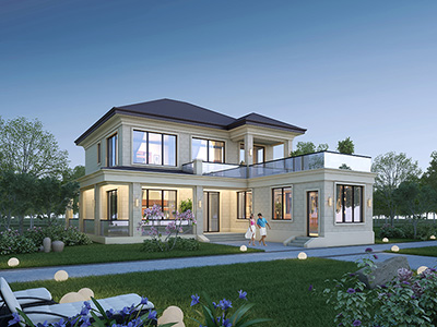 農(nóng)村自建房設計圖，現(xiàn)代風格，夠住好看還省錢！