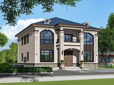 農(nóng)村房屋設計圖，二層小別墅，大氣美觀，造價便宜！