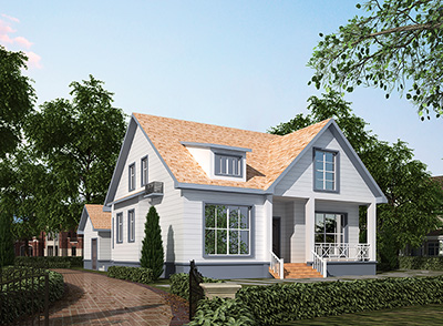 好房子才能讓人住的安心，農(nóng)村美式一層自建房