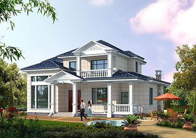 30萬自建歐式兩層大別墅，高端，大氣，上檔次！