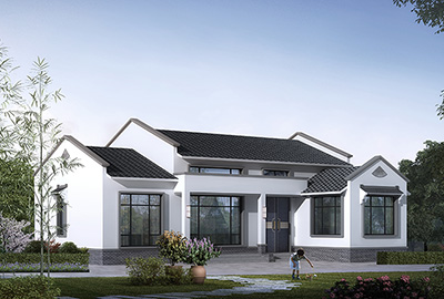 農(nóng)村一層小別墅，簡約不失奢華，造價便宜！