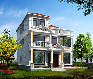 鄉(xiāng)村三層別墅設(shè)計(jì)圖，最新設(shè)計(jì)，快來(lái)看看吧！