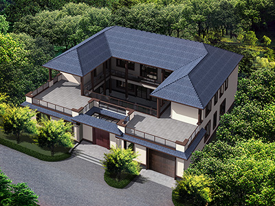 超大二層四合院，帶車庫加健身房，經(jīng)典不過時(shí)！