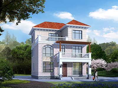 農(nóng)村別墅設(shè)計(jì)圖，豎起大拇指的設(shè)計(jì)！