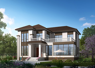 農(nóng)村二層大別墅，歐式風(fēng)格，簡約大氣上檔次！