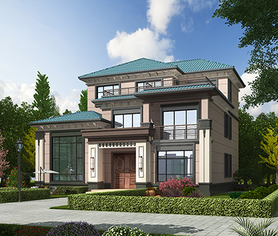 別墅設(shè)計(jì)圖紙，現(xiàn)代風(fēng)別墅造價(jià)僅30萬！