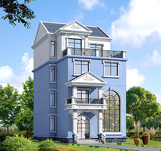 自建別墅設計及效果圖，讓自己過上簡單快樂的生活