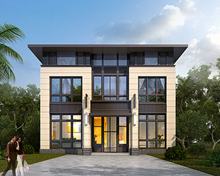 二層別墅設計圖，家鄉(xiāng)的根情懷。