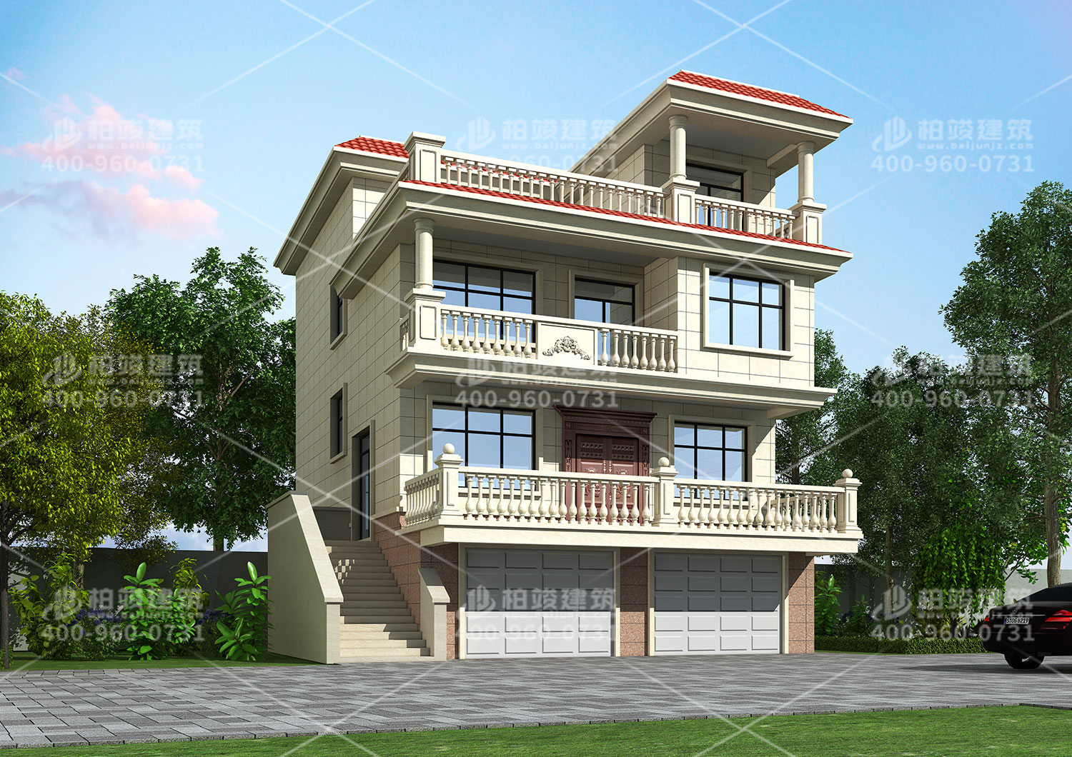 不一樣的地基，建筑不一樣的新農(nóng)村房子設(shè)計(jì)。