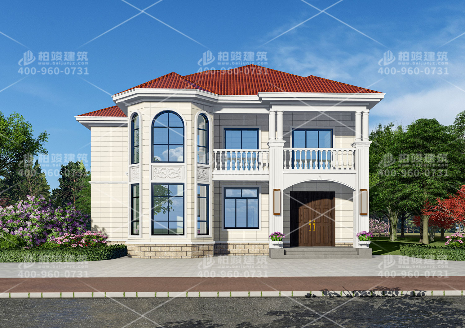 柏俊建筑的設(shè)計圖，讓你花明白錢建筑好房子。