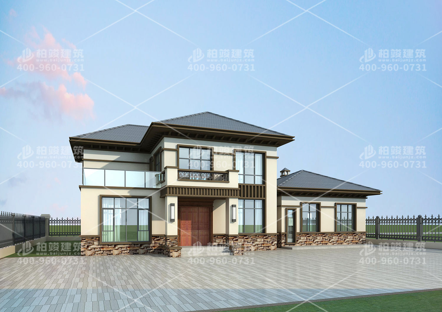 現(xiàn)代風(fēng)格別墅設(shè)計圖，年輕人的最愛。