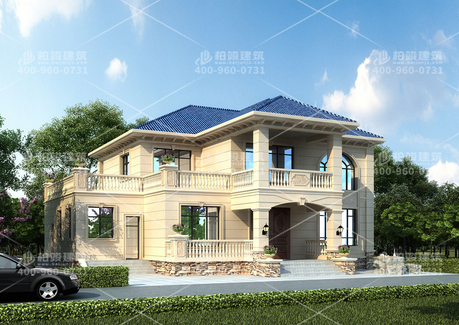 農(nóng)村蓋房圖紙，帶陽臺陽光充足。