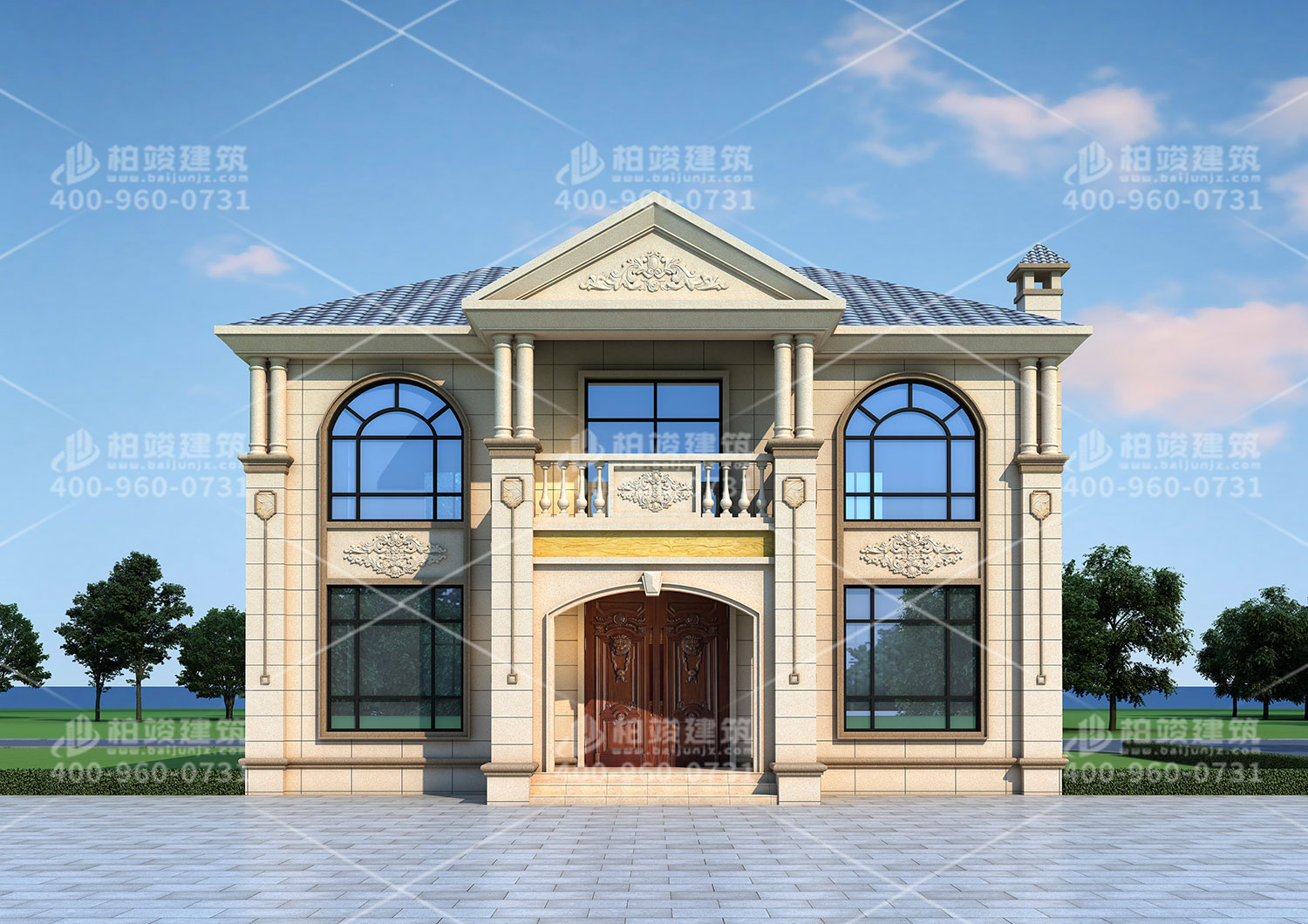 二層小別墅建筑設(shè)計(jì)圖，全套經(jīng)典圖紙。