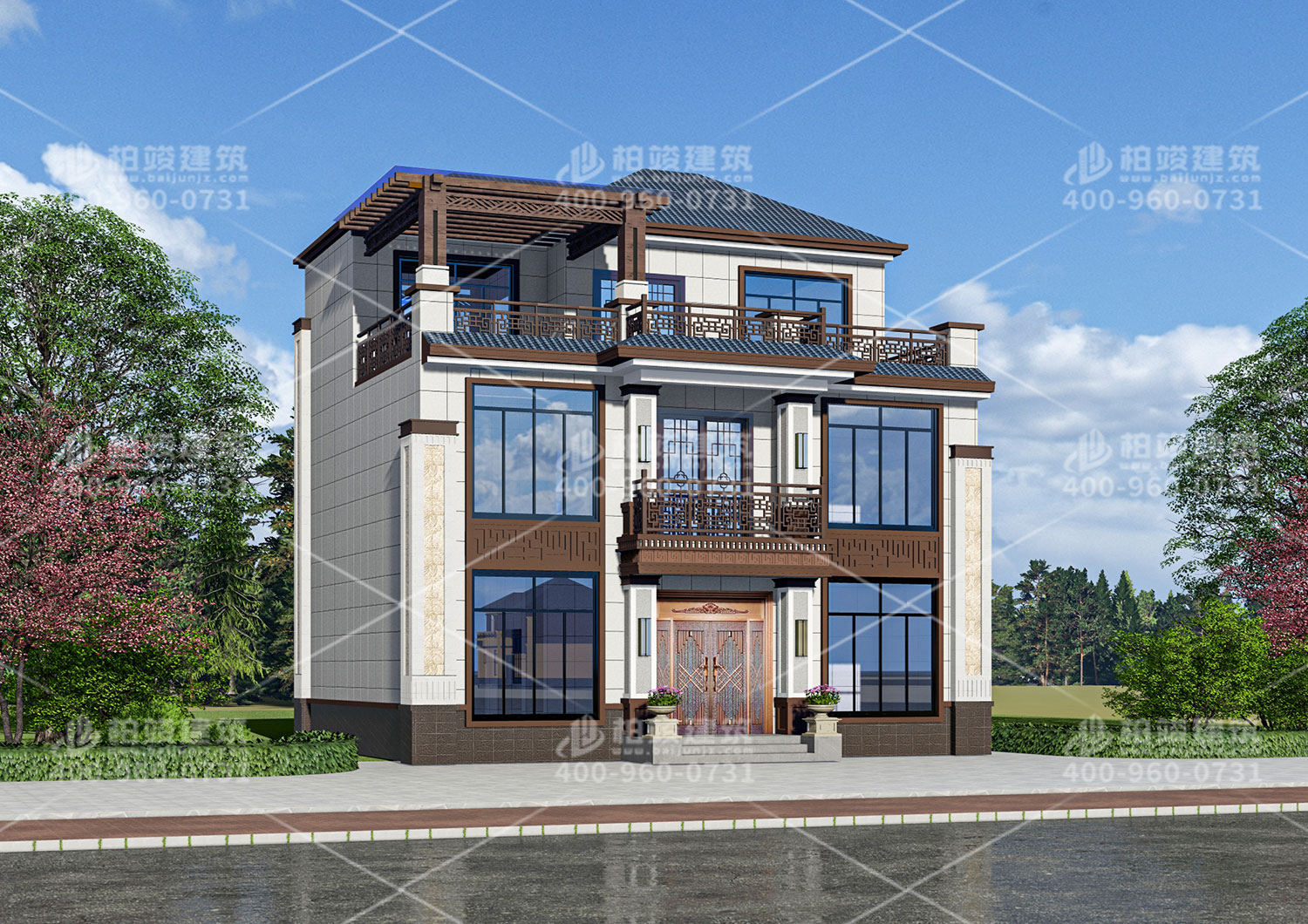 農(nóng)村建房設(shè)計圖，找柏俊就對了。