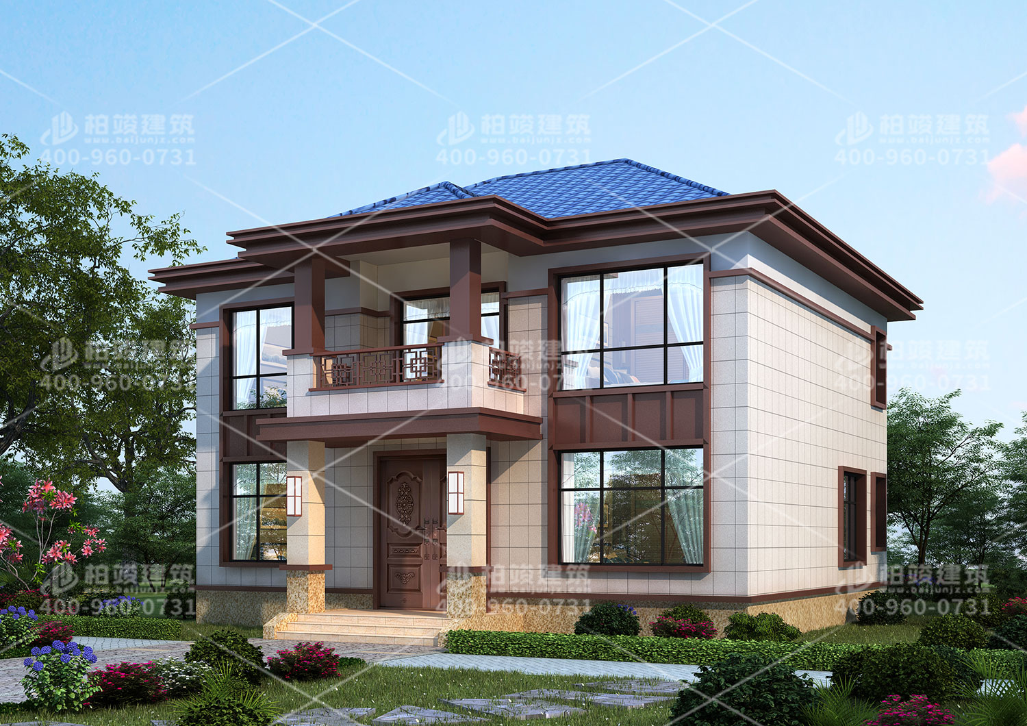 帶陽臺三層自建房，晾曬空間足。