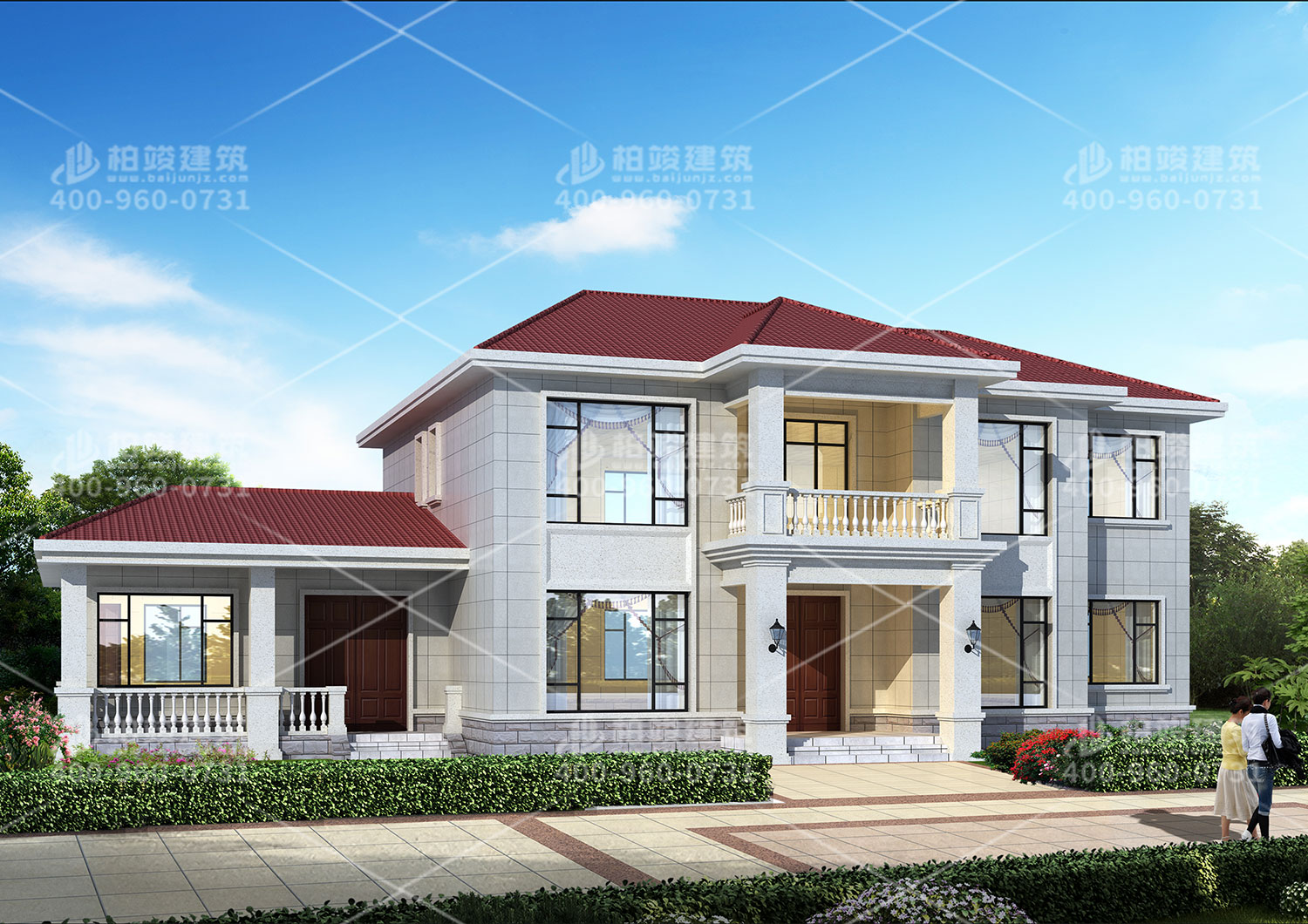 歐式風(fēng)格自建房設(shè)計，農(nóng)村建房也是一種浪漫。