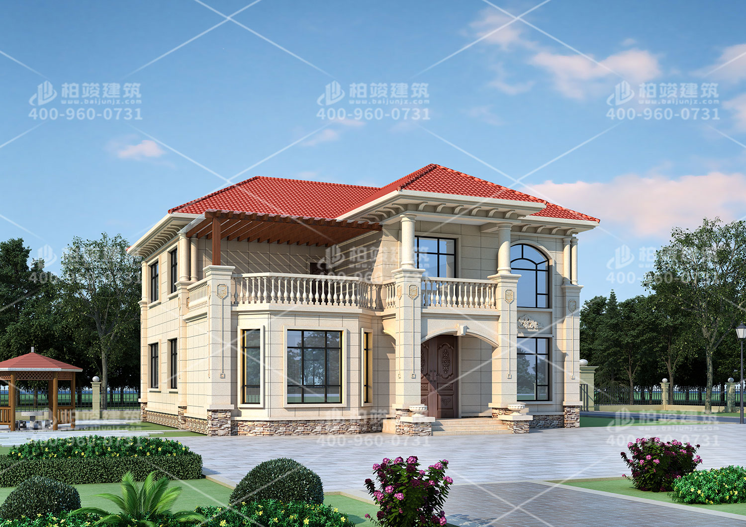 自建小別墅設(shè)計，恬靜悠閑的生活居所。