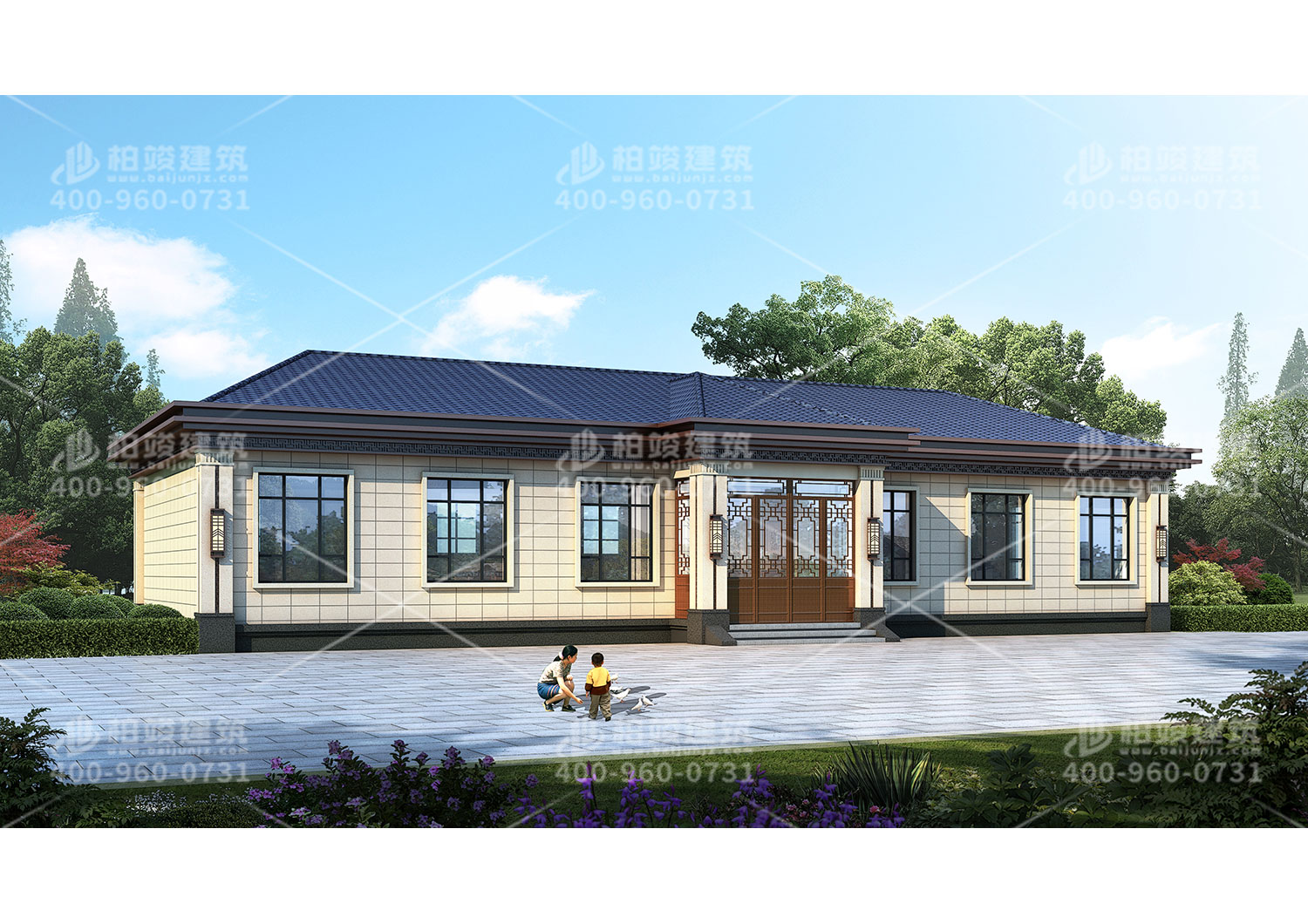 農(nóng)村自建四合院設(shè)計，大氣經(jīng)典全村都想建一套。