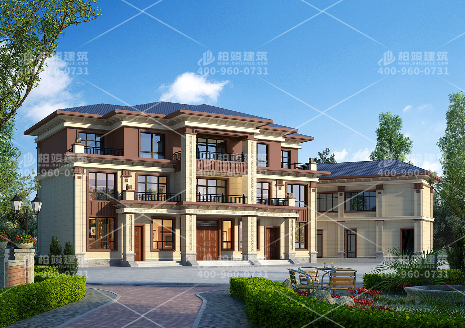 三層現(xiàn)代別墅設(shè)計，年輕人喜歡的潮流別墅。