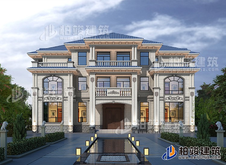 三層歐式大別墅，帶電梯