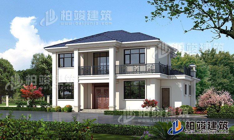 農(nóng)村中式二層樓房設(shè)計(jì)圖 造價(jià)35萬