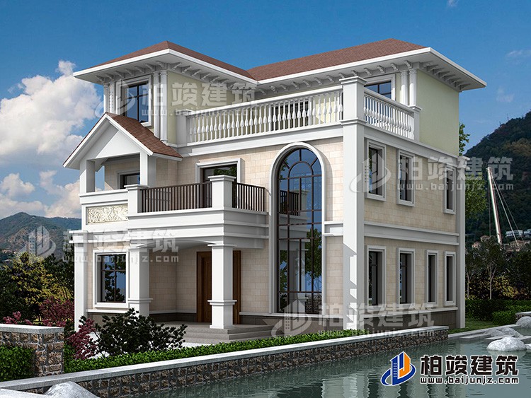 三層新農(nóng)村小別墅全套設(shè)計(jì)圖紙，帶活動(dòng)室