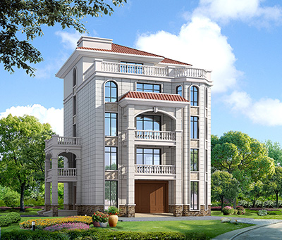 五層簡單新農(nóng)村房屋設(shè)計圖紙，造價低，適合農(nóng)村自建